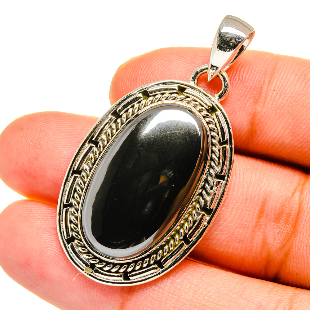 Hematite Pendants handcrafted by Anasilvercos - PD12902