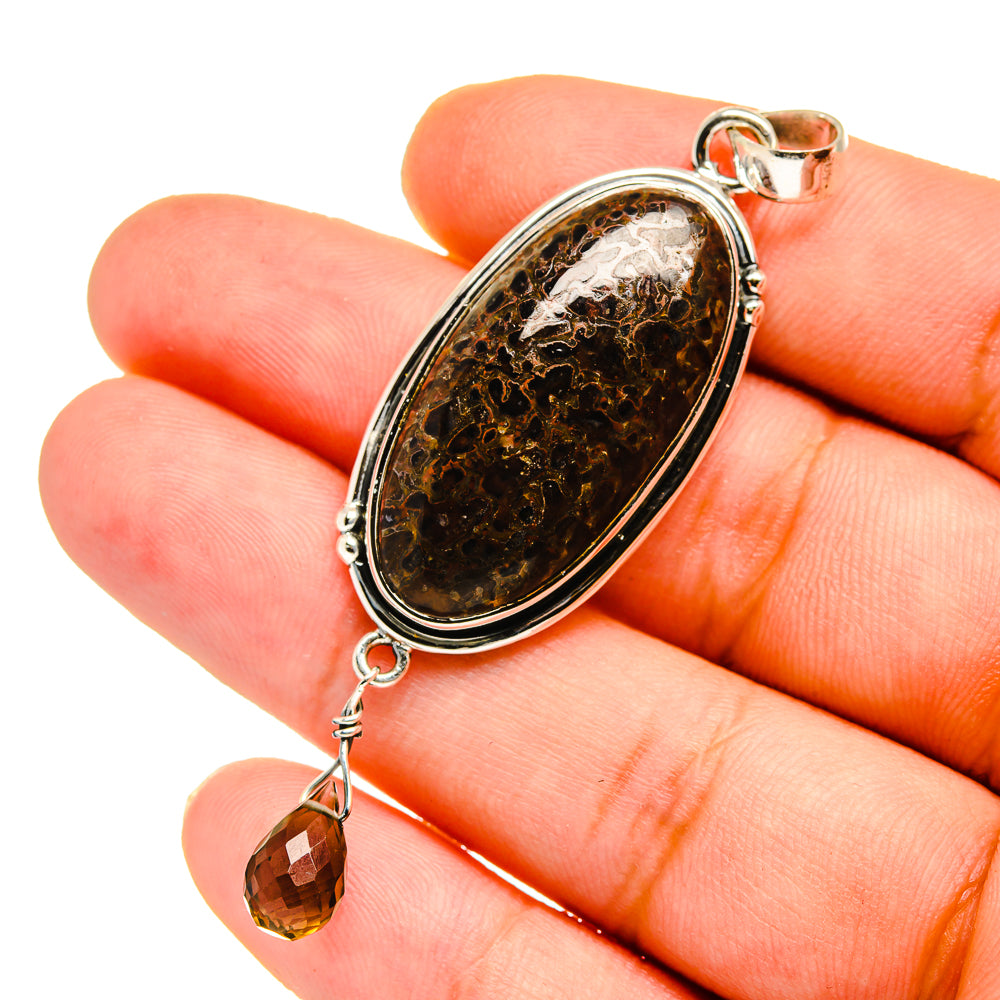 Dinosaur Bone Pendants handcrafted by Anasilvercos - PD12919