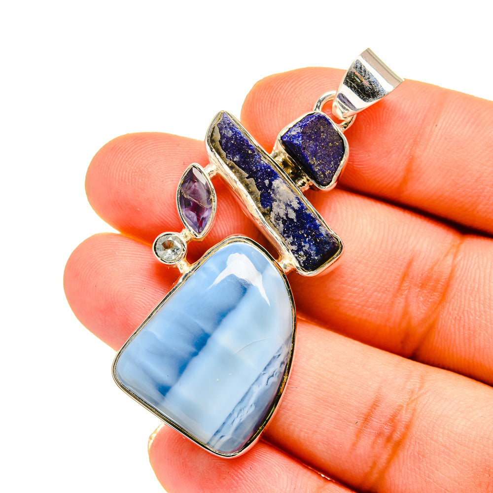 Owyhee Opal Pendants handcrafted by Anasilvercos - PD12920