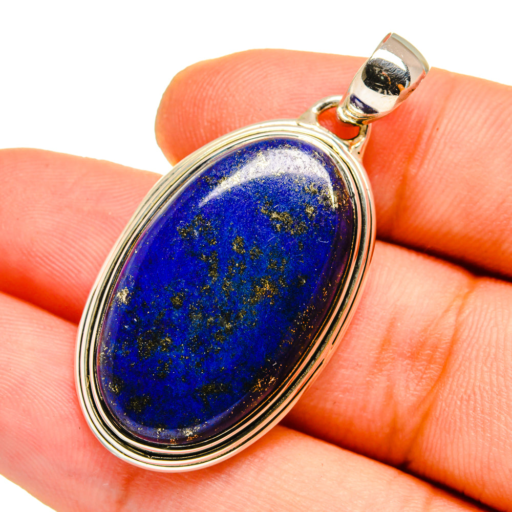 Lapis Lazuli Pendants handcrafted by Anasilvercos - PD12921