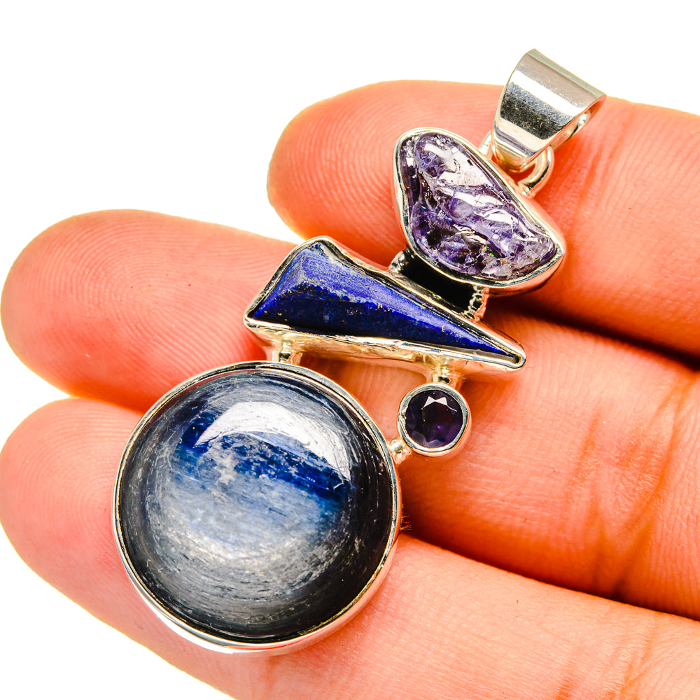 Kyanite Pendants handcrafted by Anasilvercos - PD12936