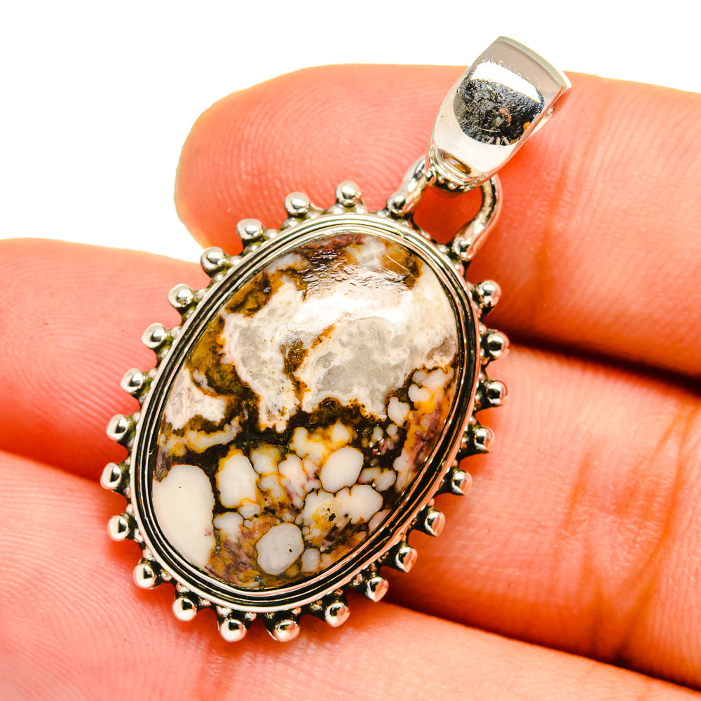 Wild Horse Jasper Pendants handcrafted by Anasilvercos - PD12949