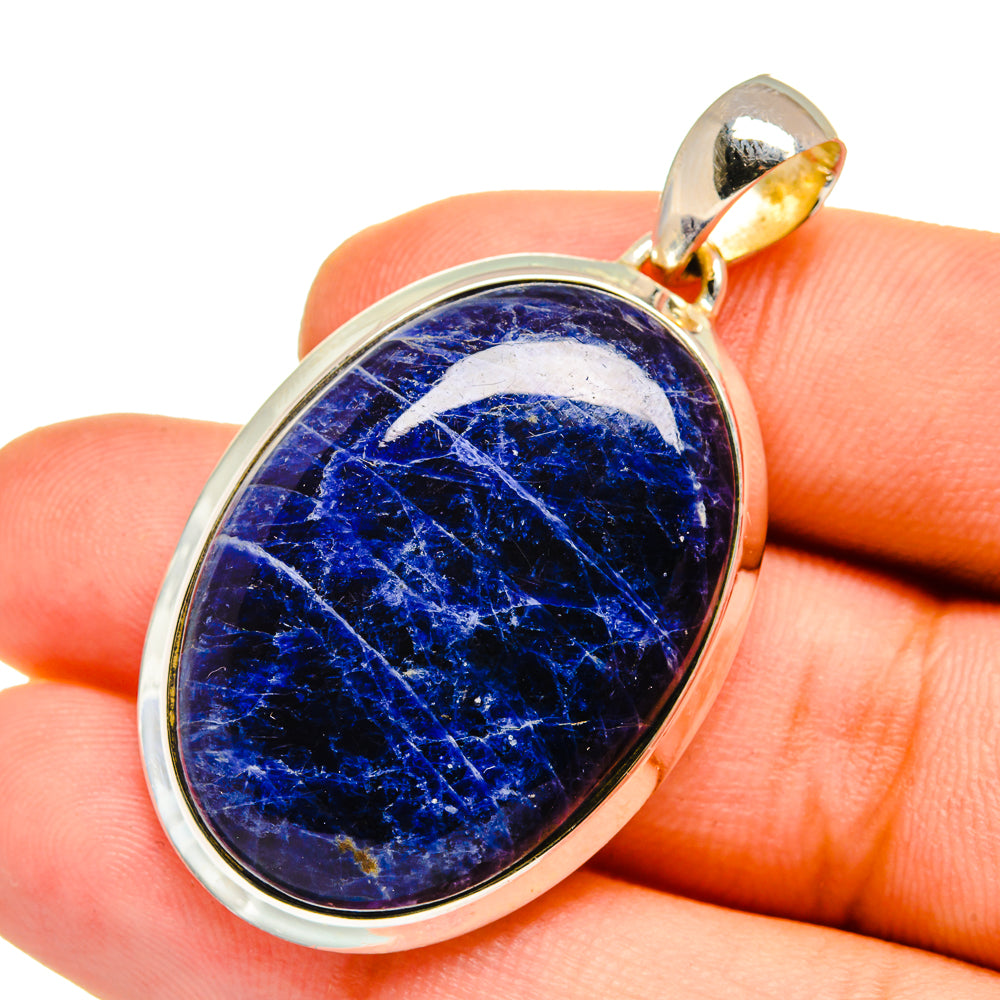 Sodalite Pendants handcrafted by Anasilvercos - PD12951