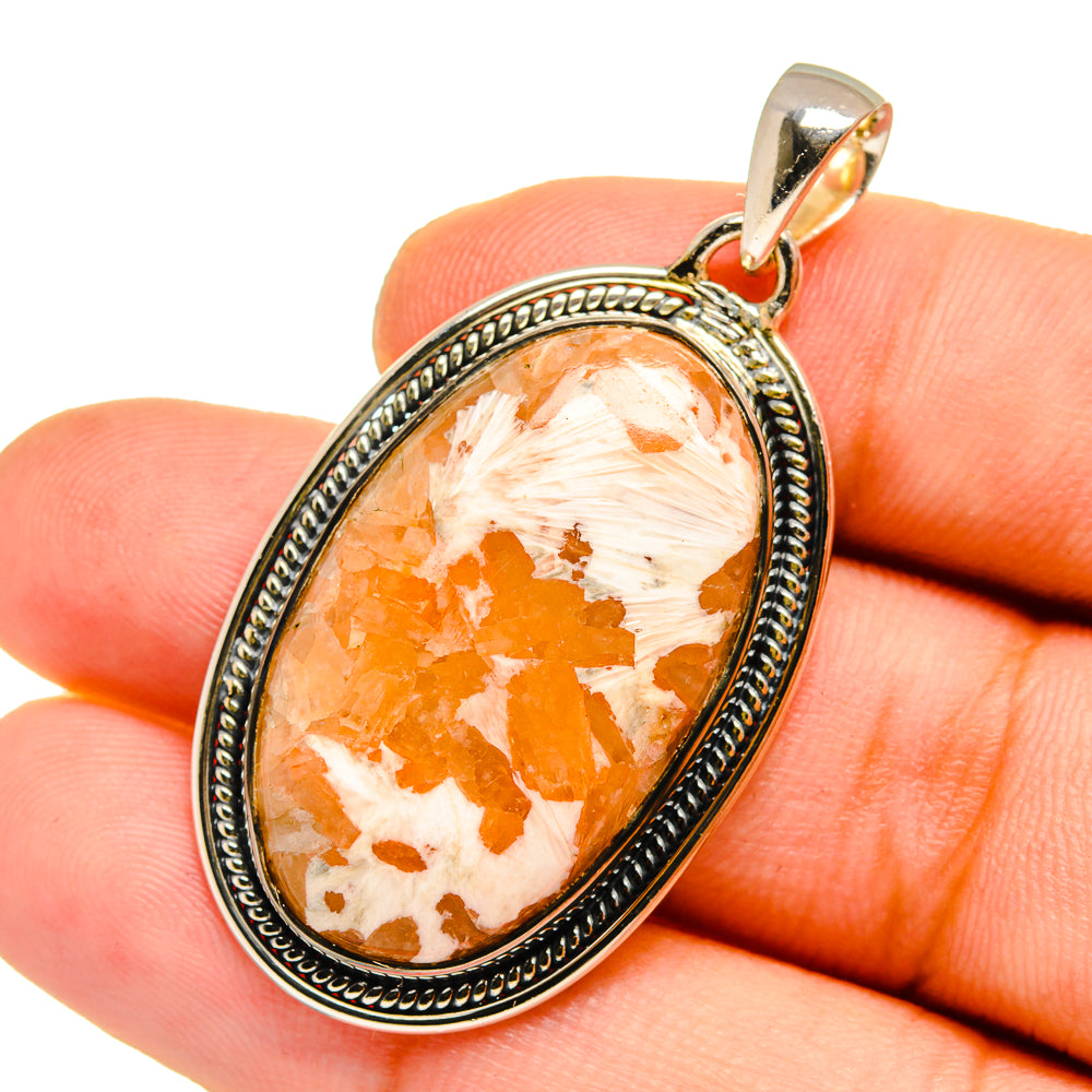 Scolecite Pendants handcrafted by Anasilvercos - PD12955