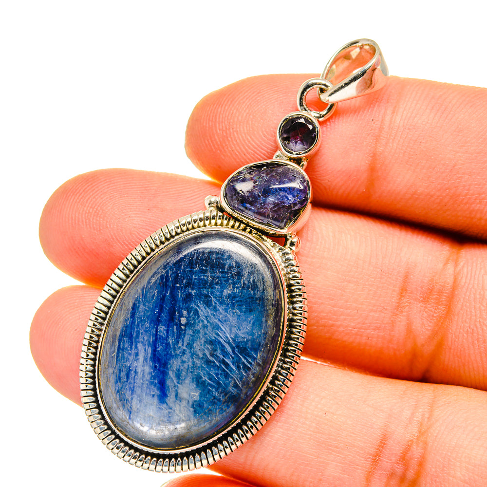 Kyanite Pendants handcrafted by Anasilvercos - PD12966