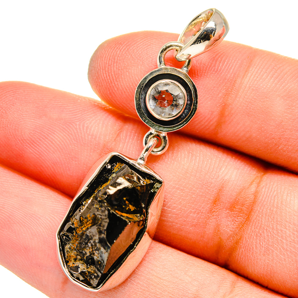 Shungite Pendants handcrafted by Anasilvercos - PD13035