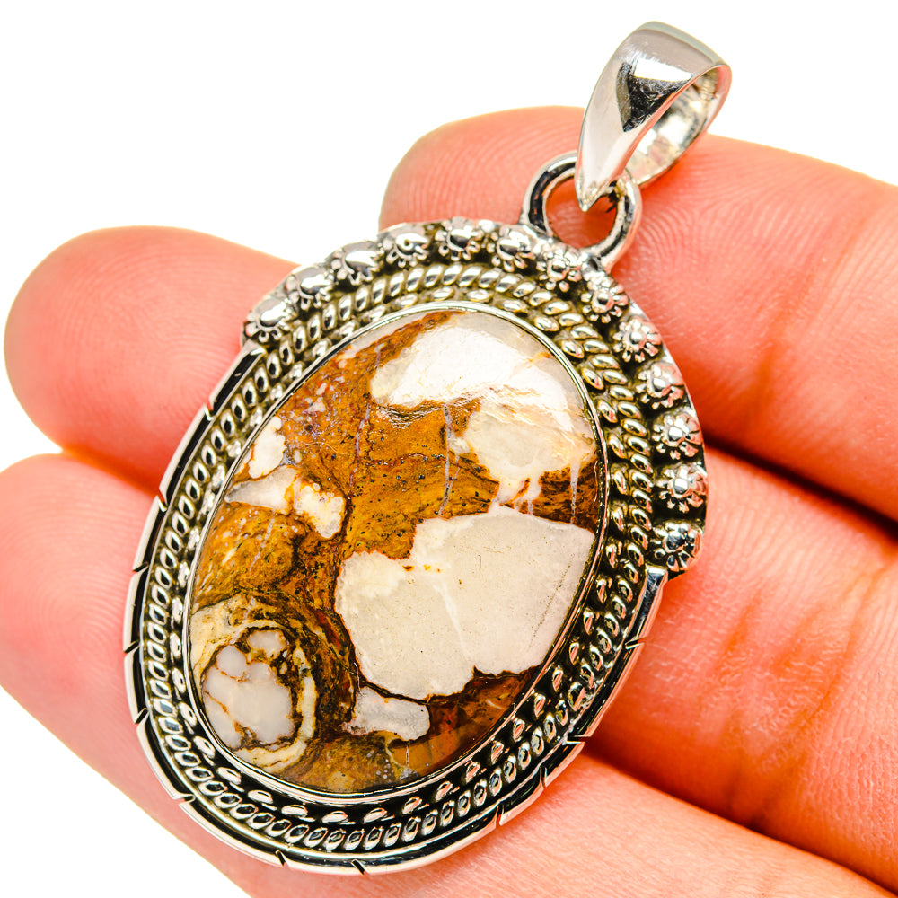 Wild Horse Jasper Pendants handcrafted by Anasilvercos - PD13079