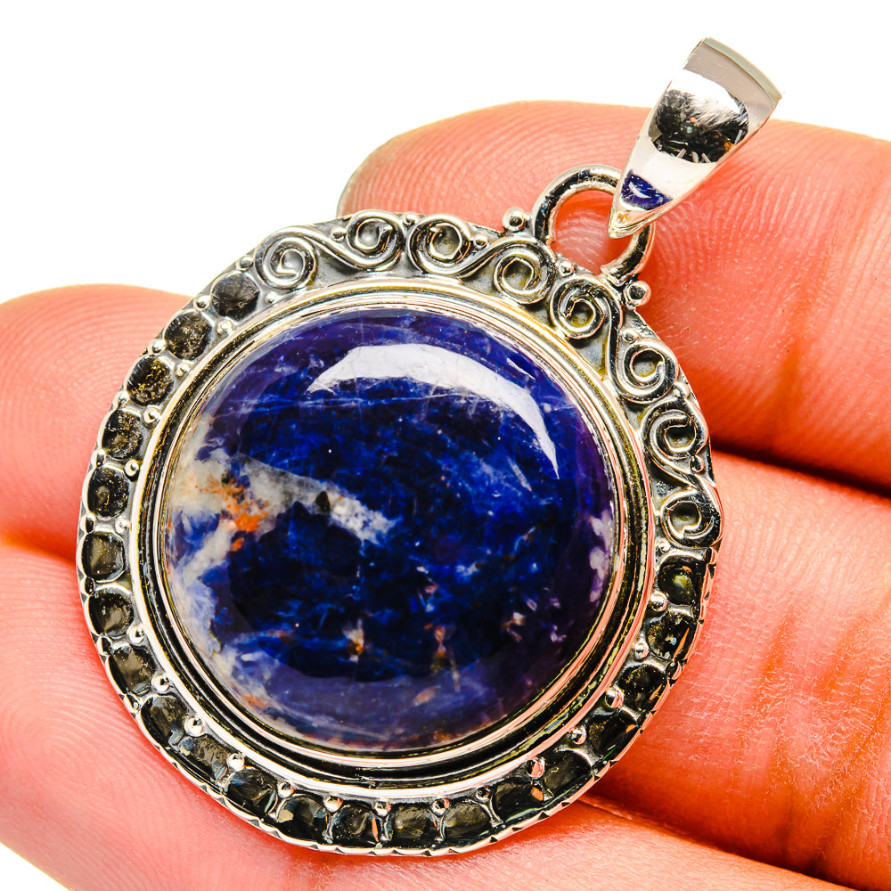Sodalite Pendants handcrafted by Anasilvercos - PD13090