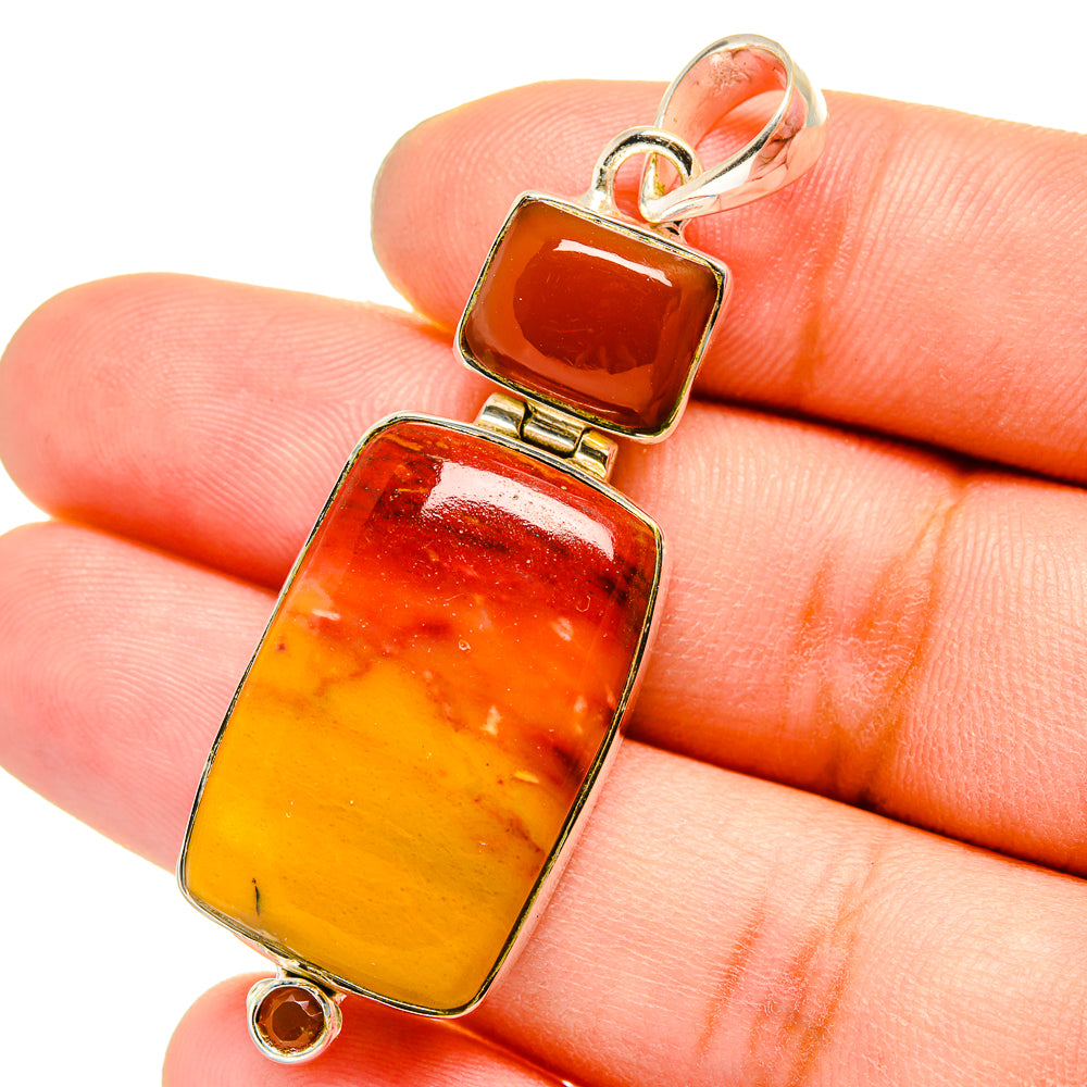 Mookaite Pendants handcrafted by Anasilvercos - PD13117