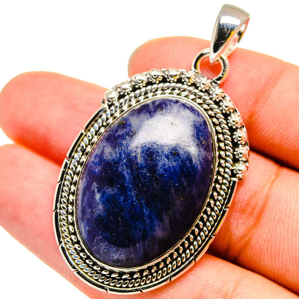 Sodalite Pendants handcrafted by Anasilvercos - PD13119