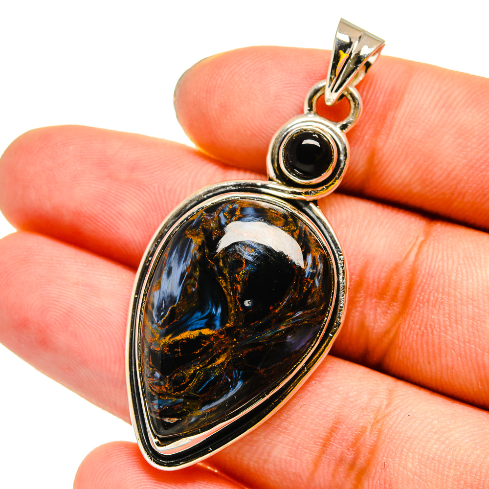 Pietersite Pendants handcrafted by Anasilvercos - PD13127