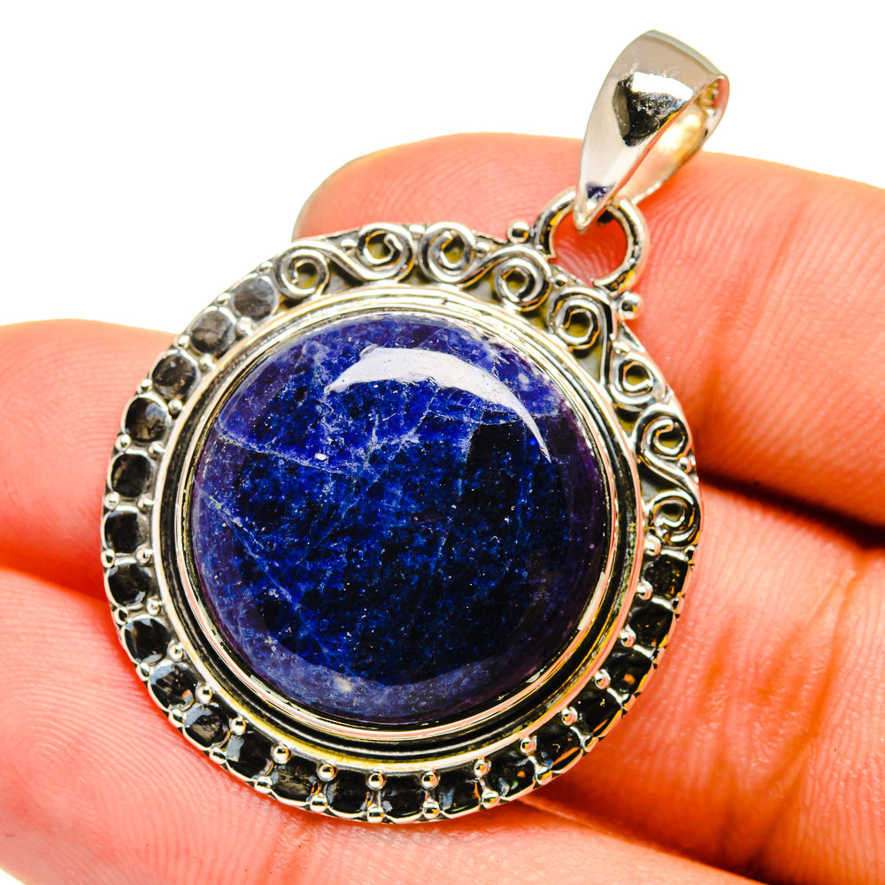 Sodalite Pendants handcrafted by Anasilvercos - PD13131