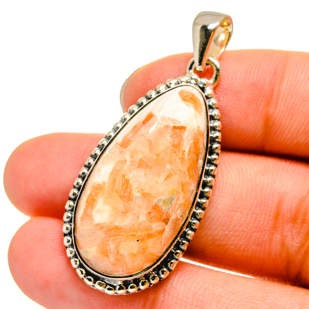 Scolecite Pendants handcrafted by Anasilvercos - PD13137