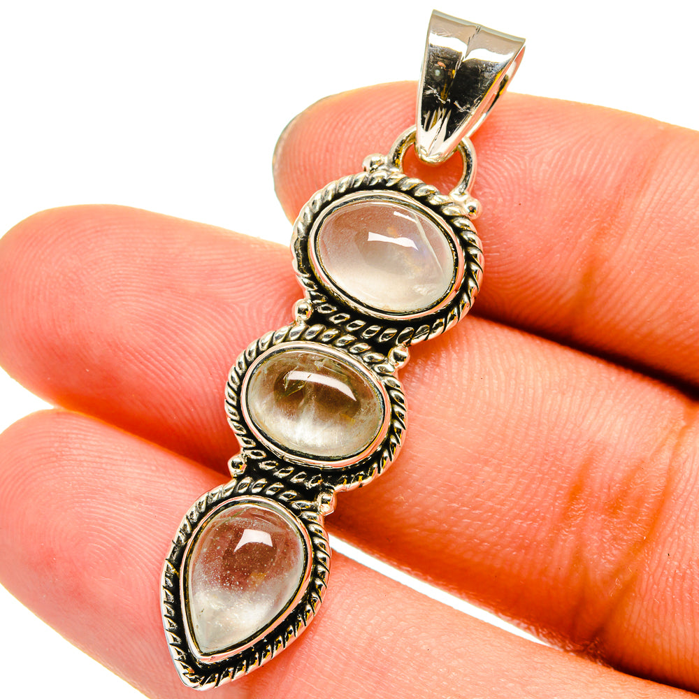 Aquamarine Pendants handcrafted by Anasilvercos - PD13146