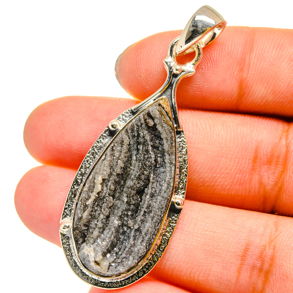 Desert Druzy Pendants handcrafted by Anasilvercos - PD13150