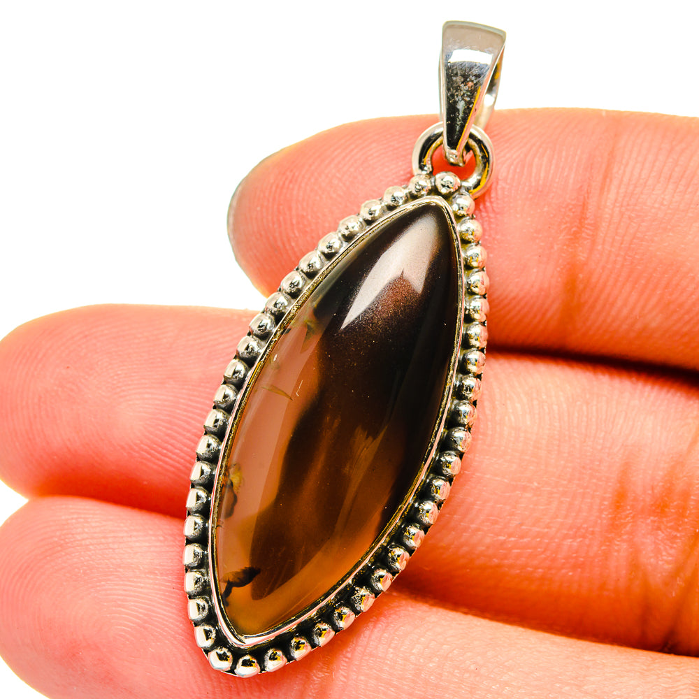 Montana Agate Pendants handcrafted by Anasilvercos - PD13162
