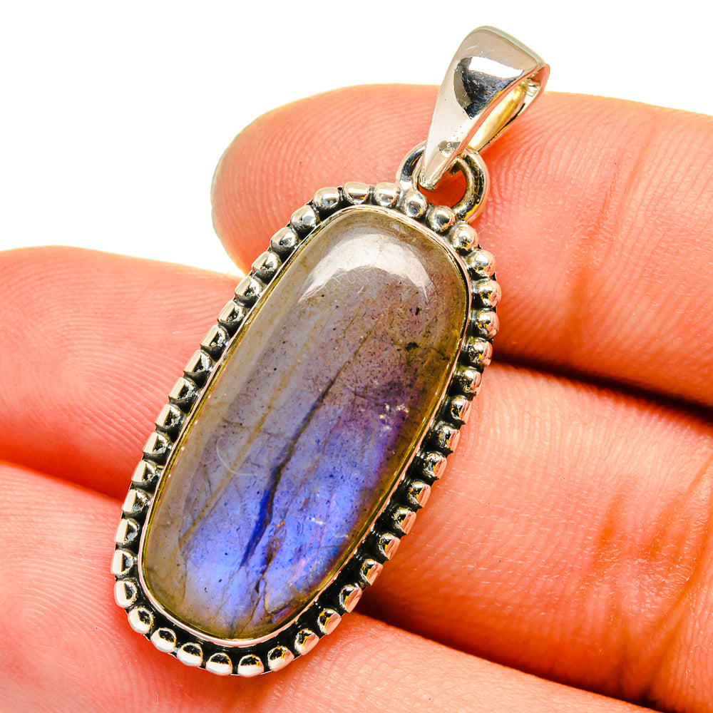 Labradorite Pendants handcrafted by Anasilvercos - PD13196
