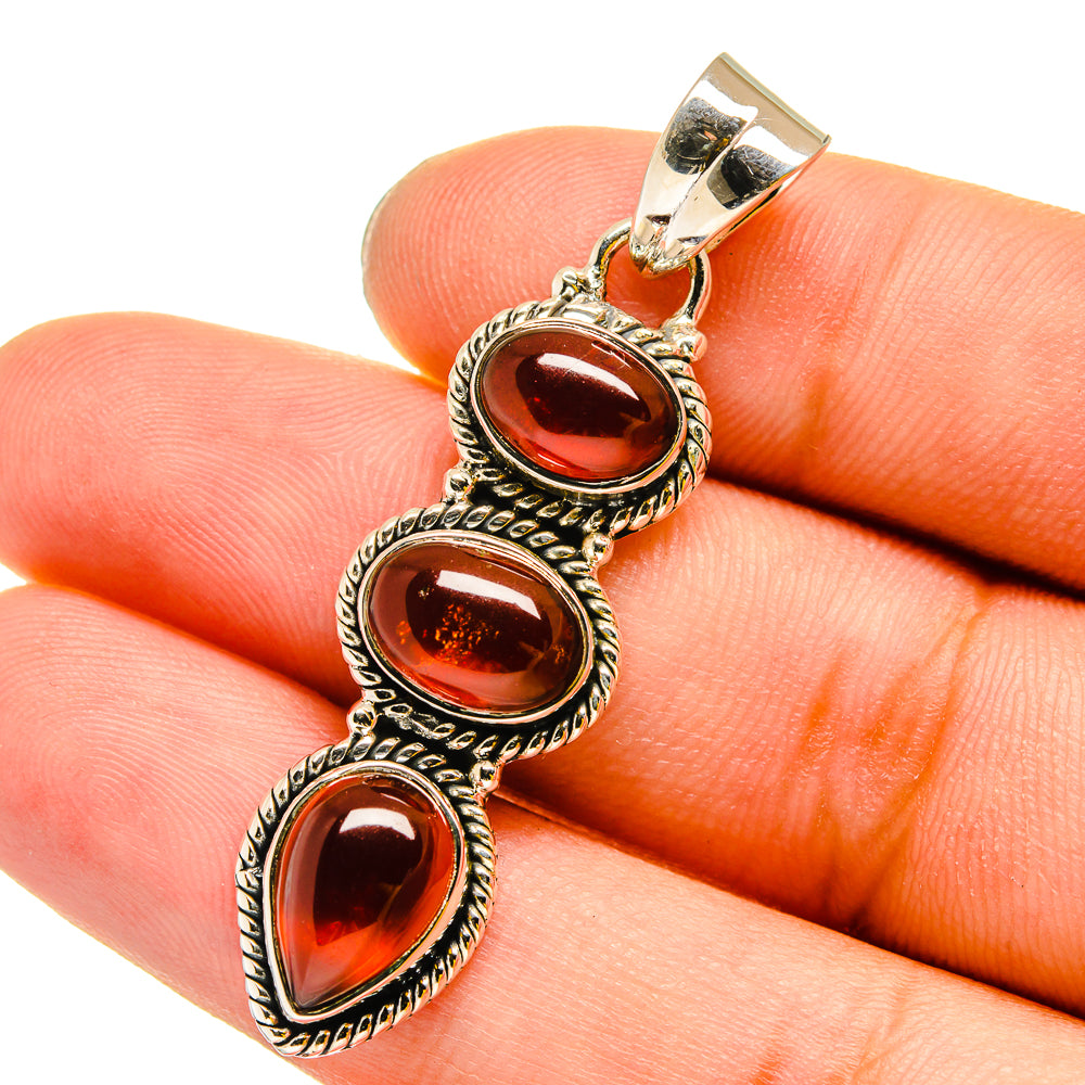 Carnelian Pendants handcrafted by Anasilvercos - PD13208