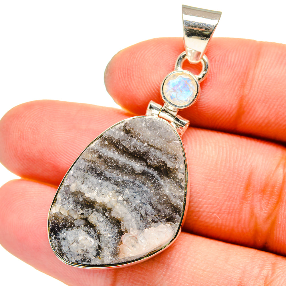 Desert Druzy Pendants handcrafted by Anasilvercos - PD13220