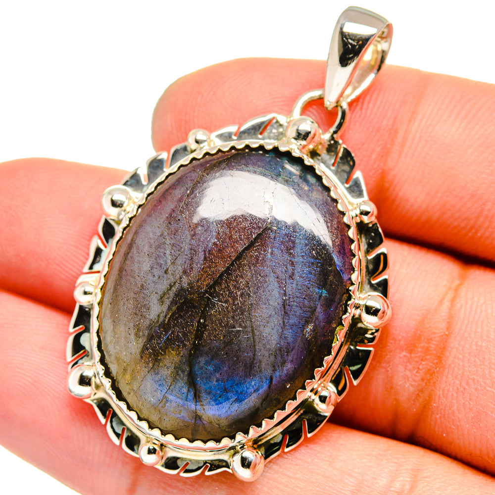 Labradorite Pendants handcrafted by Anasilvercos - PD13250