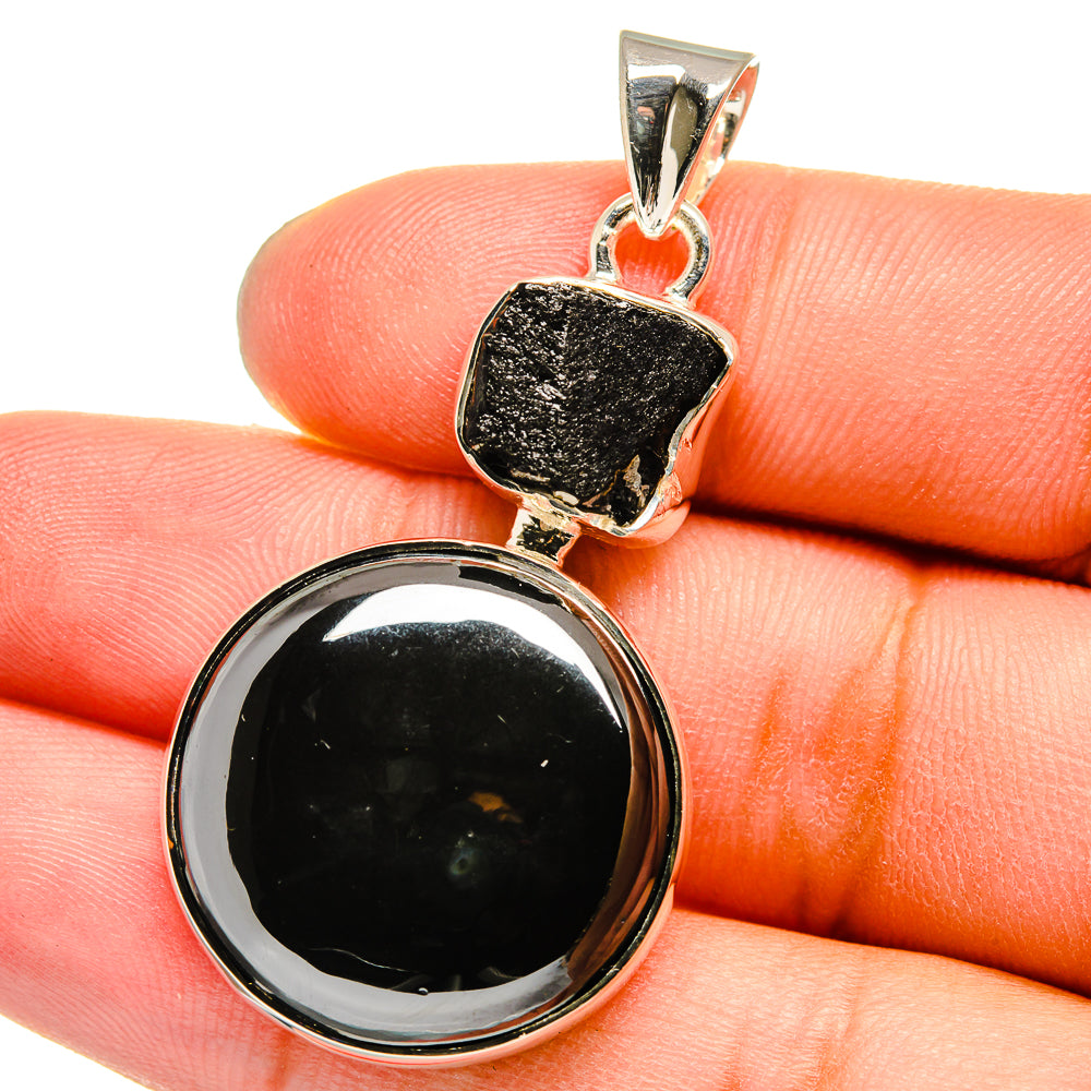 Hematite Pendants handcrafted by Anasilvercos - PD13255