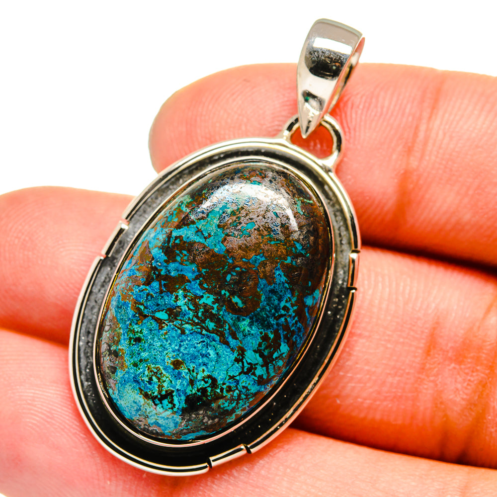 Shattuckite Pendants handcrafted by Anasilvercos - PD13257