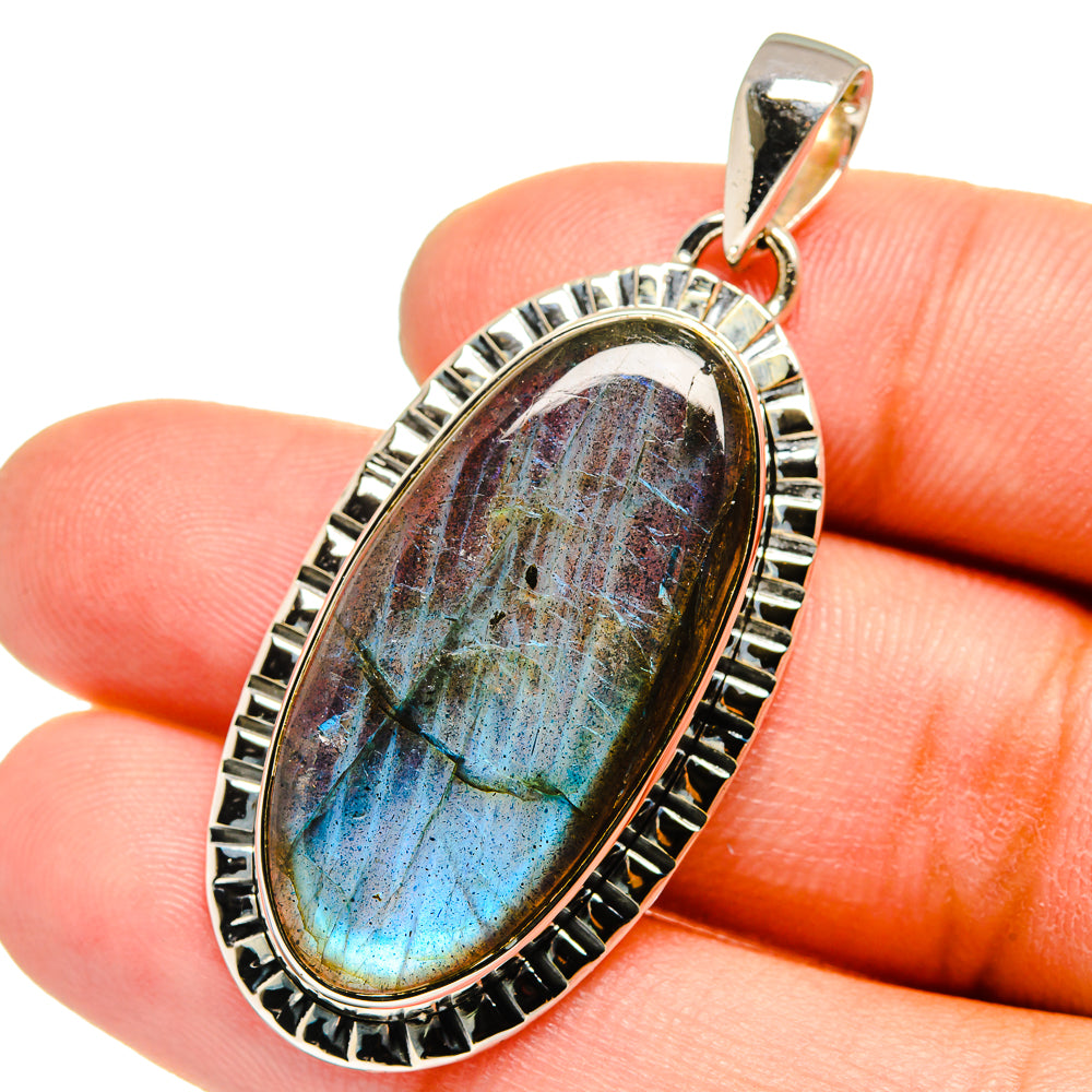 Labradorite Pendants handcrafted by Anasilvercos - PD13258