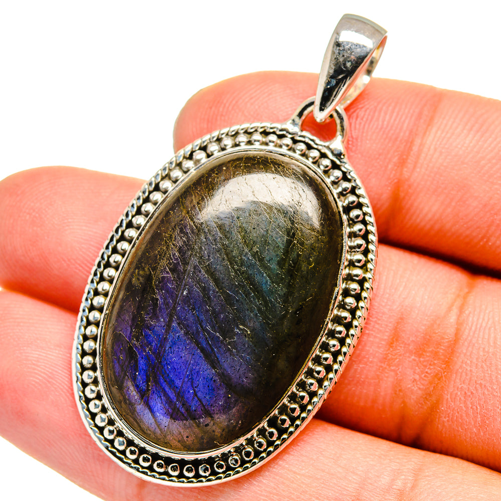 Labradorite Pendants handcrafted by Anasilvercos - PD13260