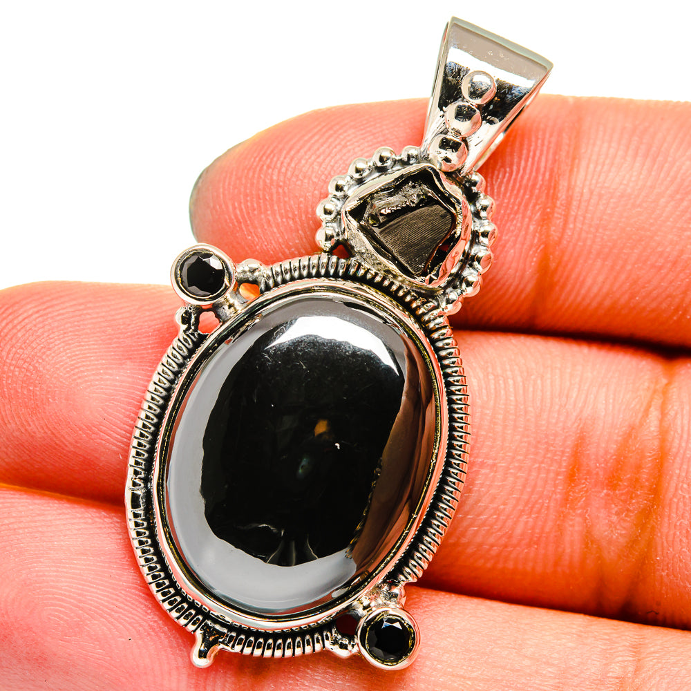Hematite Pendants handcrafted by Anasilvercos - PD13277