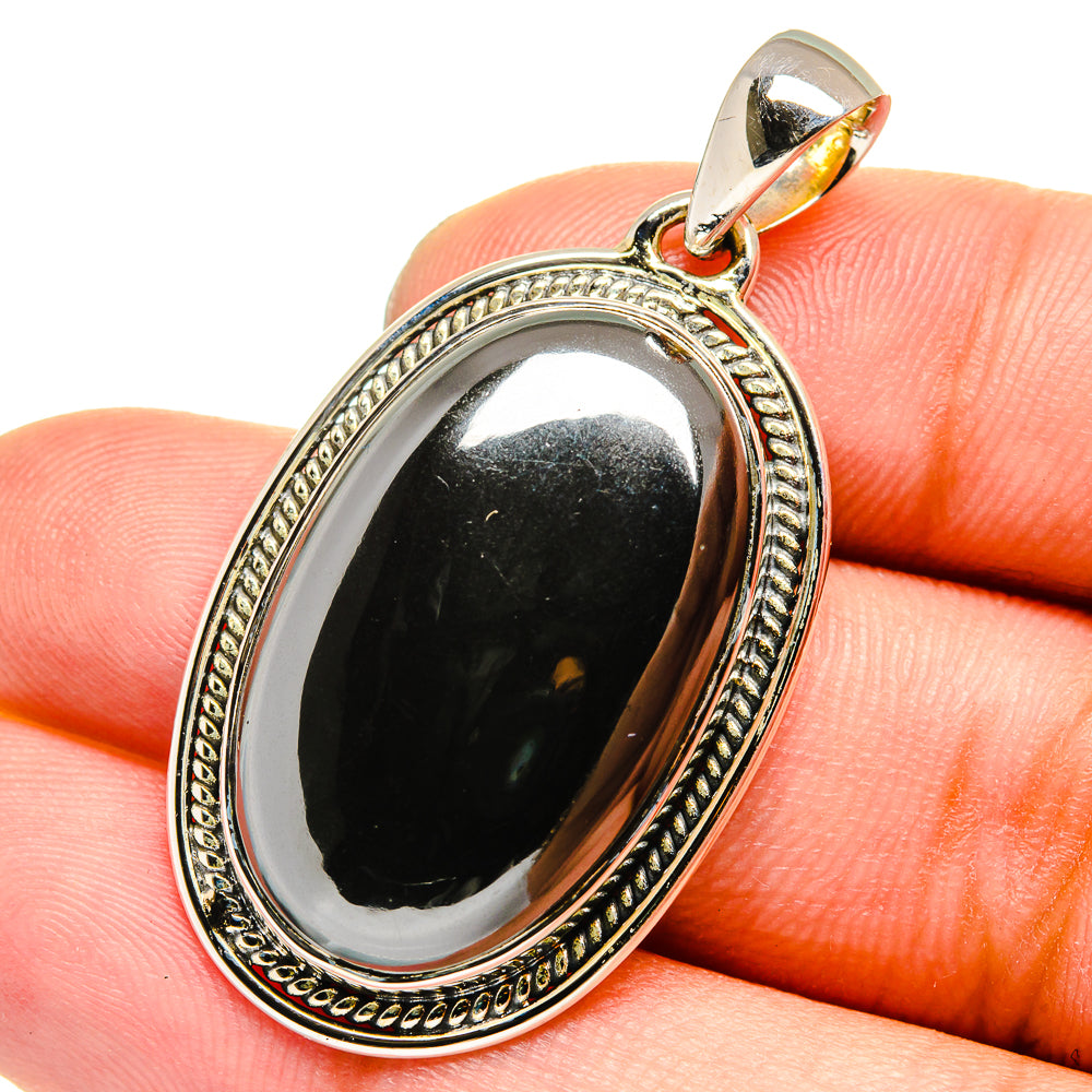 Hematite Pendants handcrafted by Anasilvercos - PD13278