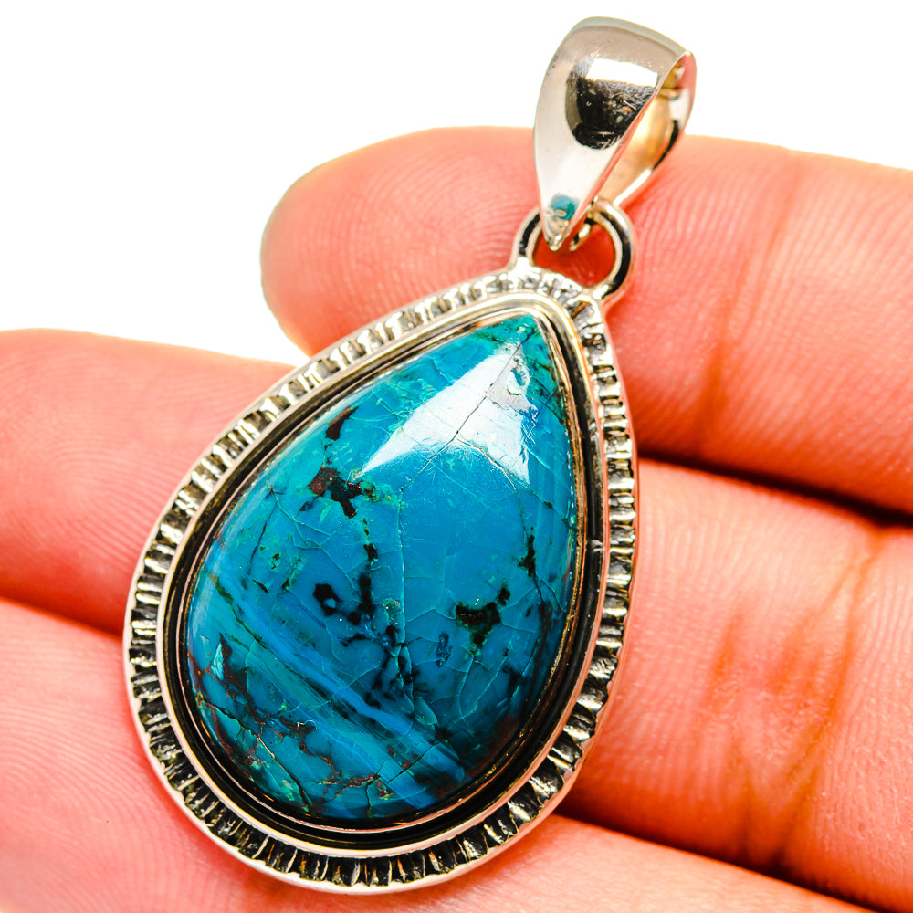 Shattuckite Pendants handcrafted by Anasilvercos - PD13282