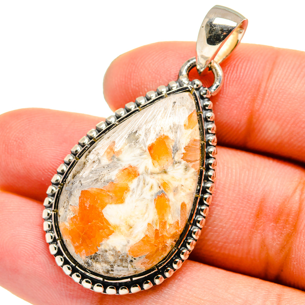 Scolecite Pendants handcrafted by Anasilvercos - PD13283