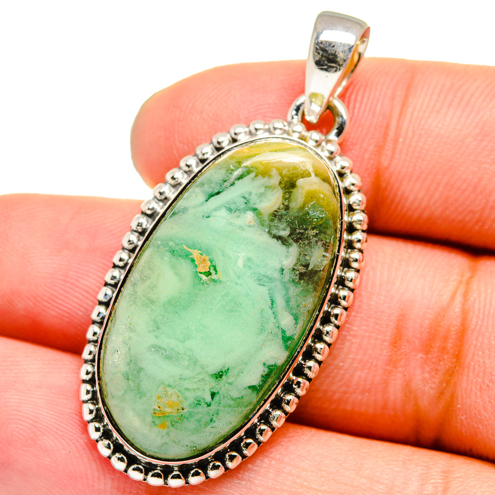 Rainforest Opal Pendants handcrafted by Anasilvercos - PD13285