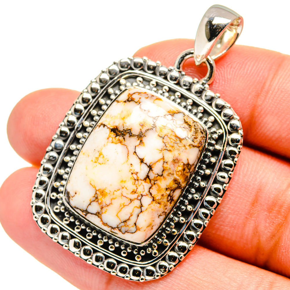 Wild Horse Jasper Pendants handcrafted by Anasilvercos - PD13286