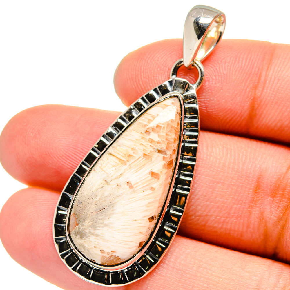 Scolecite Pendants handcrafted by Anasilvercos - PD13287