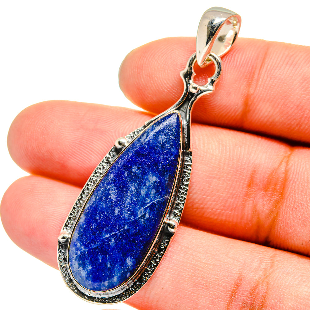 Sodalite Pendants handcrafted by Anasilvercos - PD13295