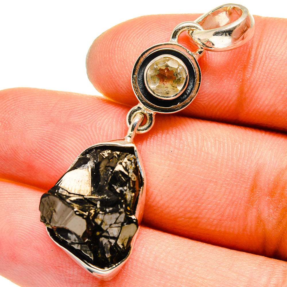 Shungite Pendants handcrafted by Anasilvercos - PD13312