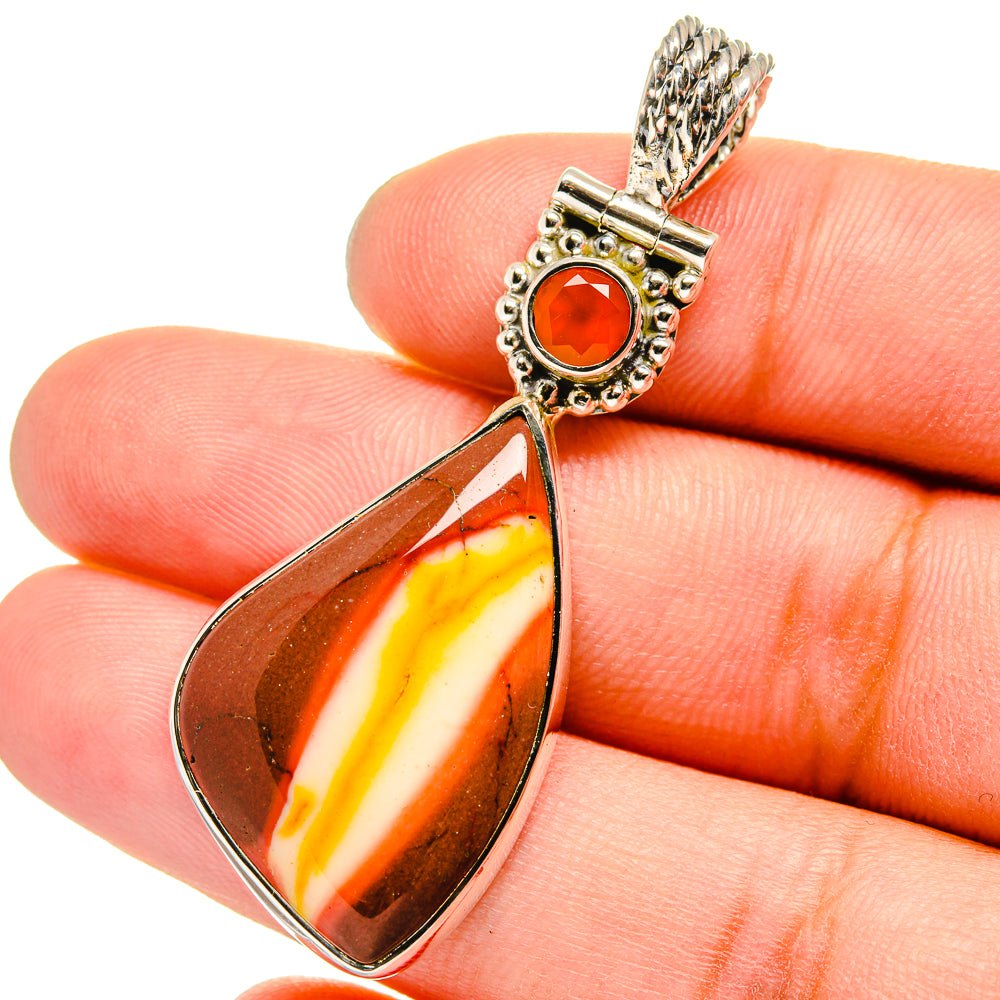 Mookaite Pendants handcrafted by Anasilvercos - PD13316