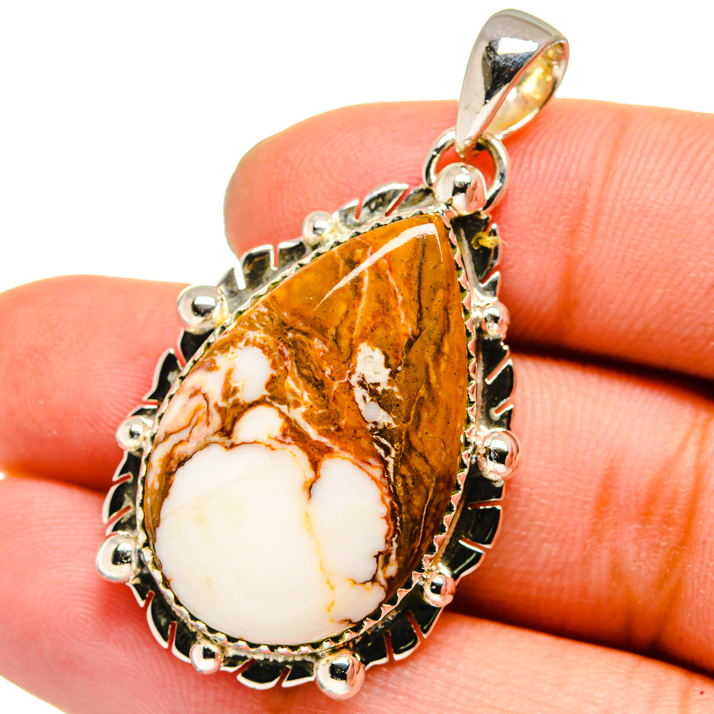Wild Horse Jasper Pendants handcrafted by Anasilvercos - PD13355
