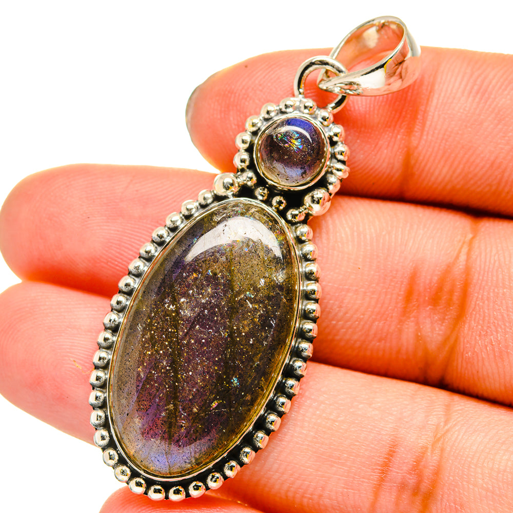 Labradorite Pendants handcrafted by Anasilvercos - PD13435