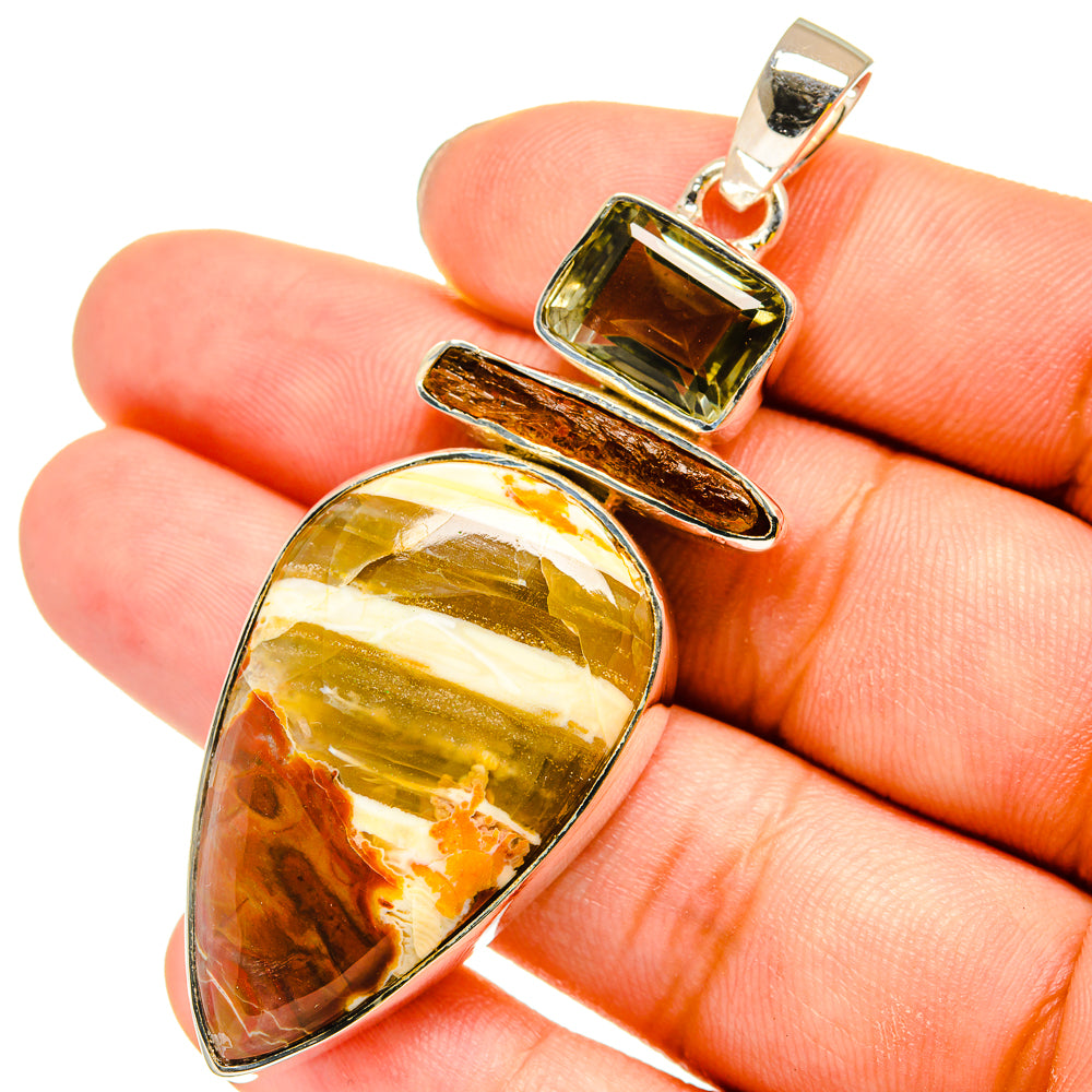 Mookaite Pendants handcrafted by Anasilvercos - PD13459