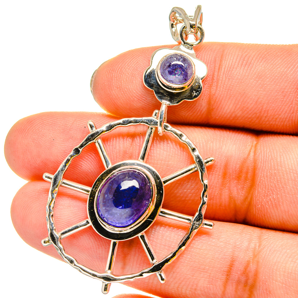 Tanzanite Pendants handcrafted by Anasilvercos - PD13469