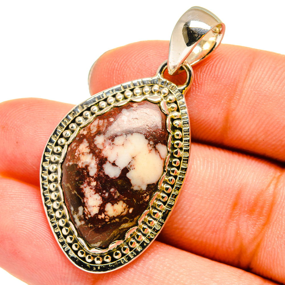Wild Horse Jasper Pendants handcrafted by Anasilvercos - PD13498