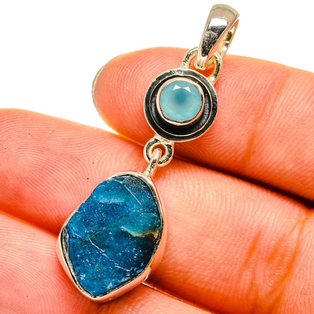 Apatite Pendants handcrafted by Anasilvercos - PD13502