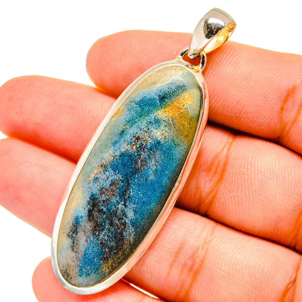 Apatite Pendants handcrafted by Anasilvercos - PD13512