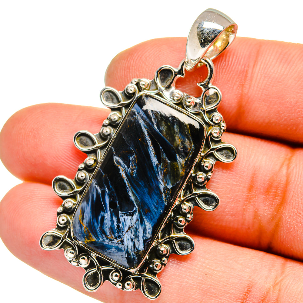 Pietersite Pendants handcrafted by Anasilvercos - PD13547