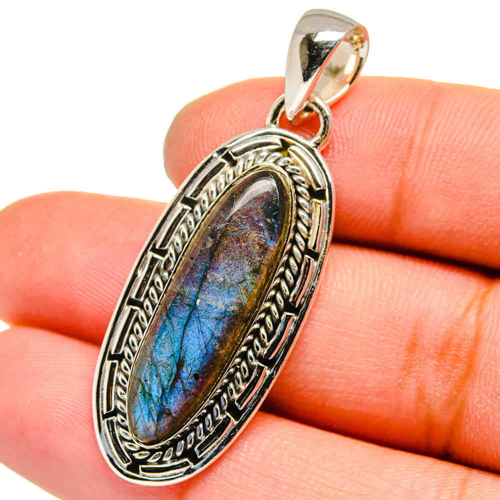 Labradorite Pendants handcrafted by Anasilvercos - PD13553