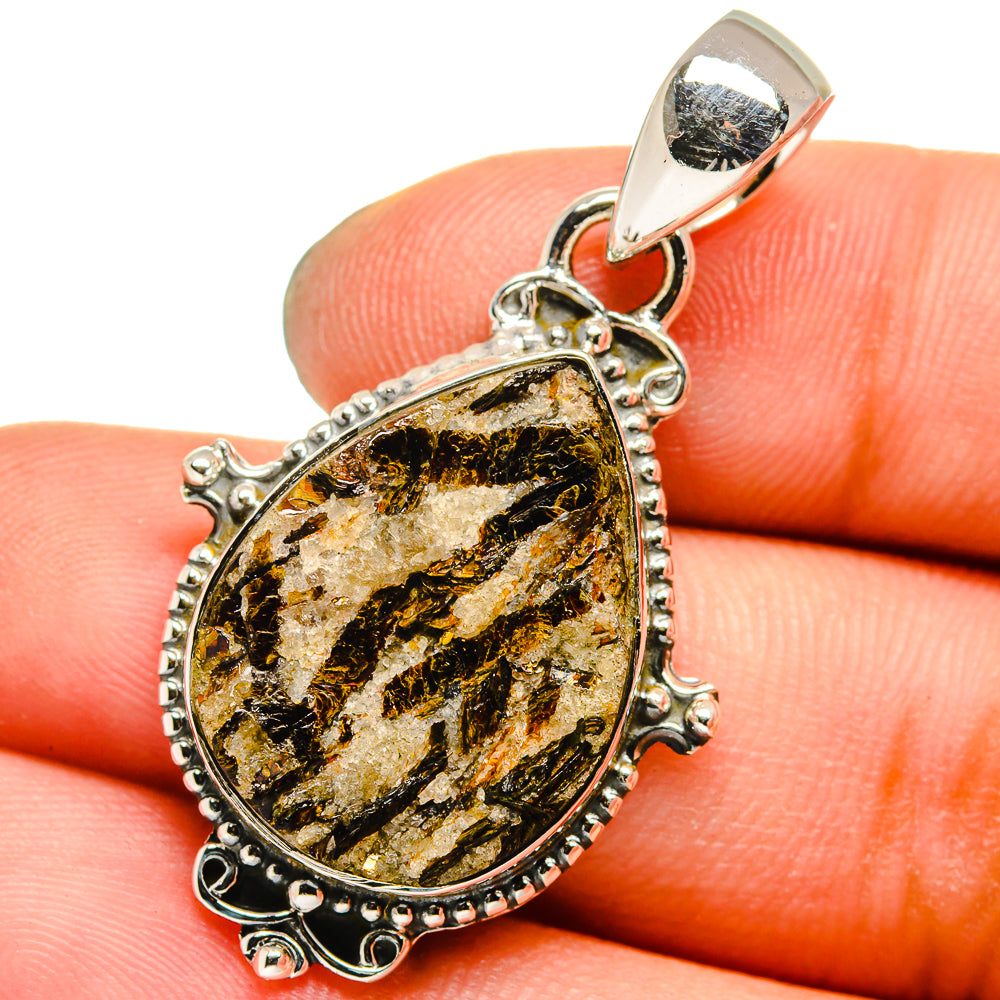 Astrophyllite Pendants handcrafted by Anasilvercos - PD13558