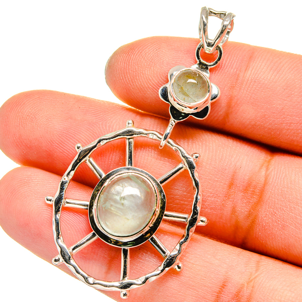 Aquamarine Pendants handcrafted by Anasilvercos - PD13565