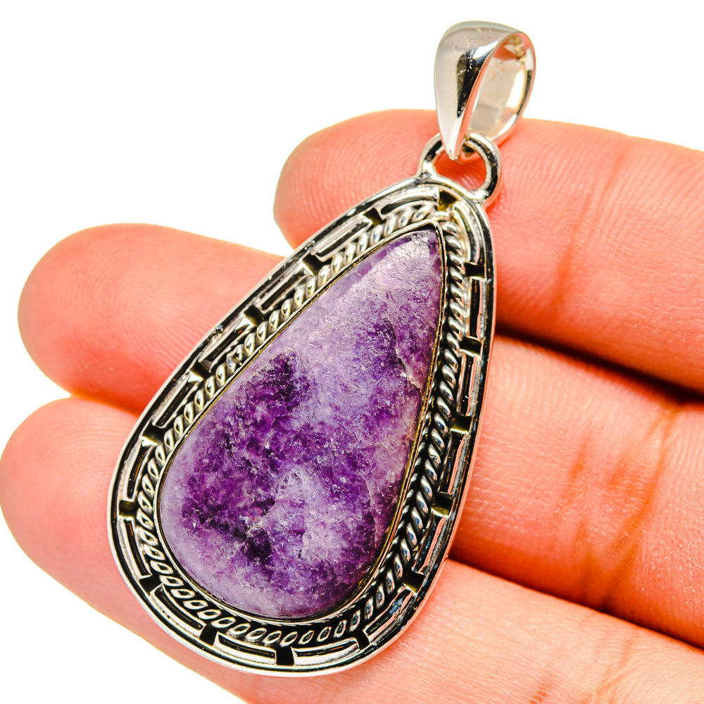 Charoite Pendants handcrafted by Anasilvercos - PD13568